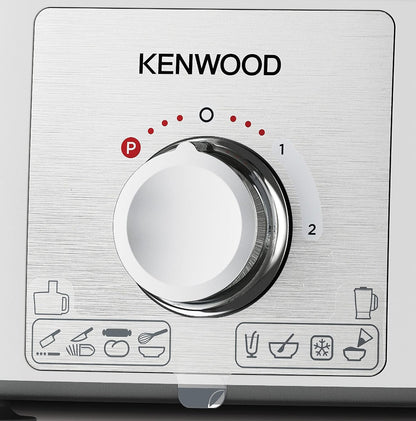 Kenwood multipro express food processor, 1000 watt, multicolor - fdp65.750wh