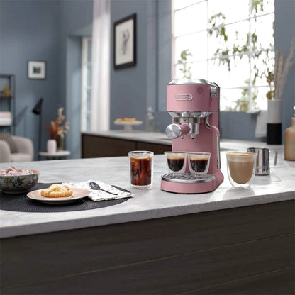 Delonghi Dedica Duo Espresso Coffee Maker - EC890 Pink