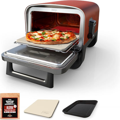 Ninja Woodfire 8-in-1 Electric Oven, Pizza Maker and BBQ Smoker Model: OO101ME