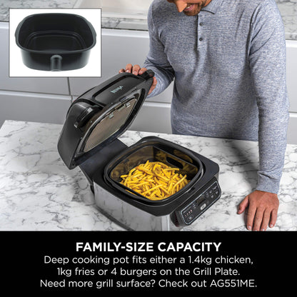 Ninja Foodi Health Grill & Air Fryer 5.7L AG301ME
