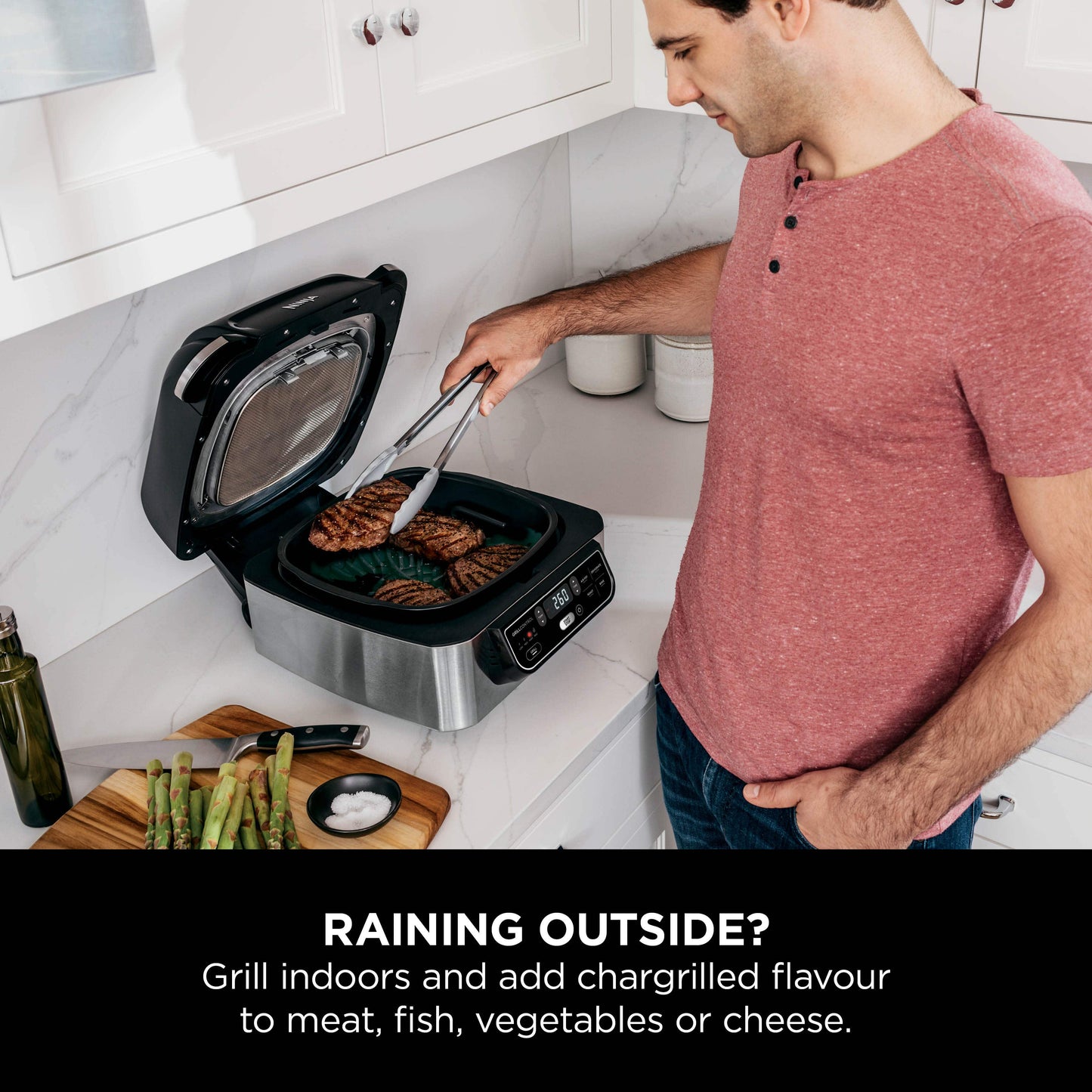 Ninja Foodi Health Grill & Air Fryer 5.7L AG301ME