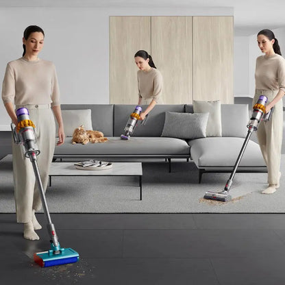 Dyson V15s Detect Submarine Vacuum Cleaner, Yellow/Nickel