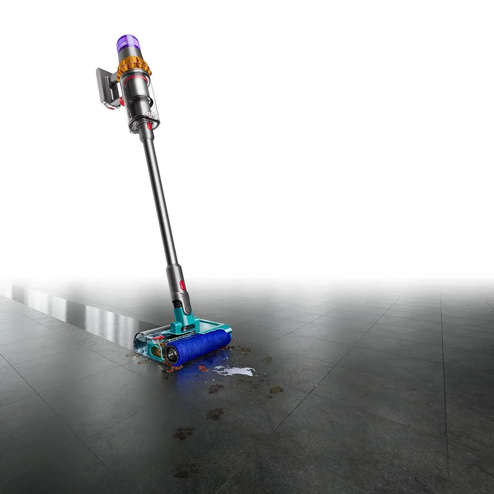 Dyson V15s Detect Submarine Vacuum Cleaner, Yellow/Nickel