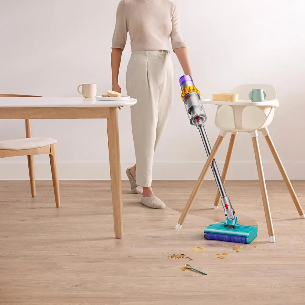 Dyson V15s Detect Submarine Vacuum Cleaner, Yellow/Nickel