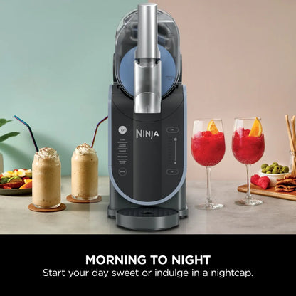 Ninja SLUSHi Professional Frozen Drink Maker with Rapid Chill Technology 5 Preset Programs, Frozen Margaritas, Frappés , Middle East Version 1.9 L 200 W FS301ME Black