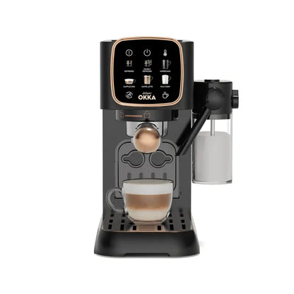 Okka Espresso Solo M Semi-Automatic Espresso Machine OK0032-04 Black-Copper