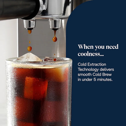 Delonghi Dedica Duo Espresso Coffee Maker - EC890 silver
