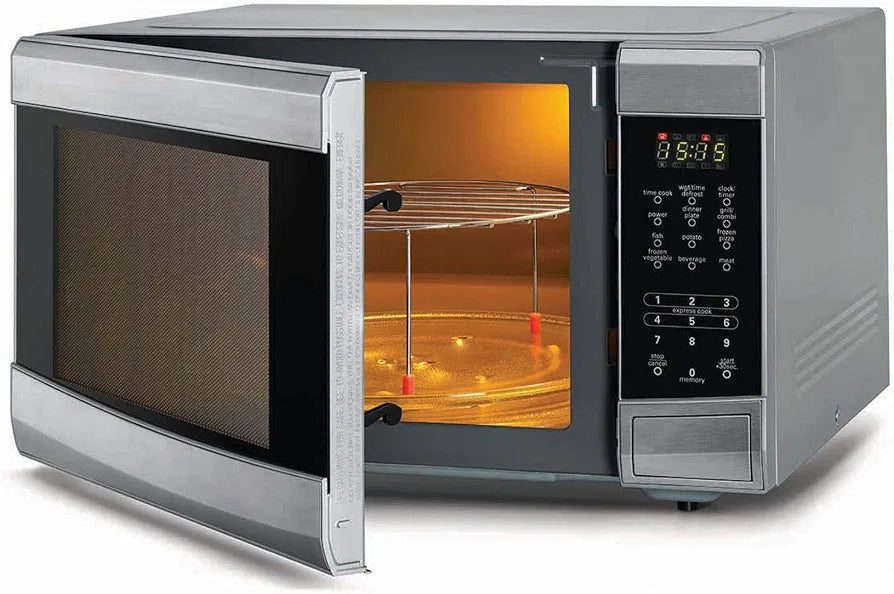 Black&Decker 42L Microwave Oven with Grill, Silver