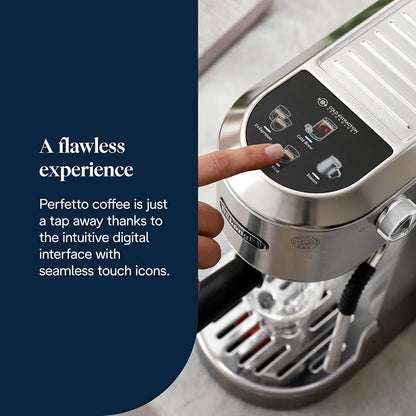 Delonghi Dedica Duo Espresso Coffee Maker - EC890 silver