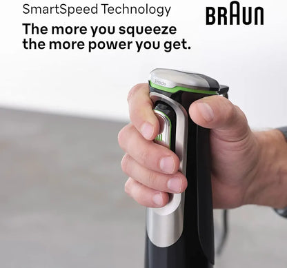 Braun
Braun MultiQuick 7 Multifunction Hand Blender, 2 Liter, 1200 Watt, Black - MQ9187XLI