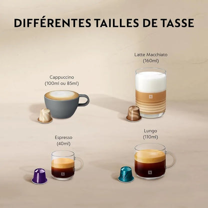 Nespresso Citiz Coffee Machine with Milk Frother - EN267 (White)