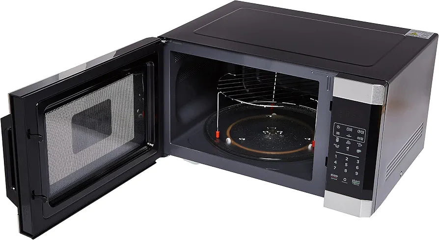 KENWOOD 42L Microwave Oven with Grill, Digital Display, 5 Power Levels, Defrost Function, Stainless Steel, Clock Function 1100W MWM42.000BK