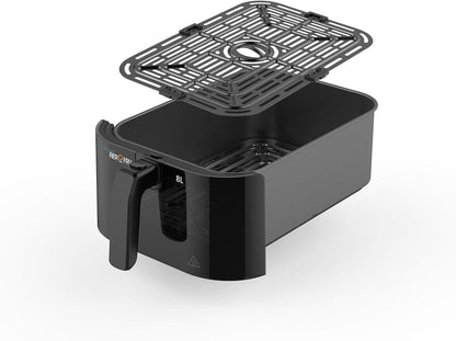 BLACK+DECKER 8L Air Fryer, 1700 Watts, SAF80W-B5 Black