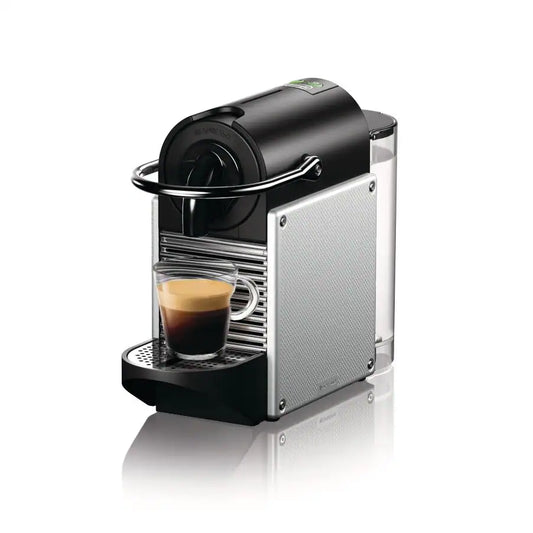 Nespresso Pixie Espresso Machine by De'Longhi, Aluminum - EN124S