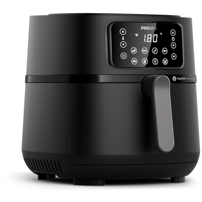 Philips 5000 Series XXL Air Fryer, 7.2 Liter, 2000 Watt, Black - HD9285/91