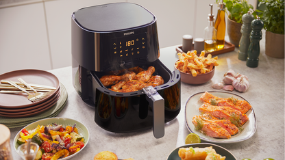 Philips Essential Air Fryer with Wi-Fi Connection, 6.2 Liters, 2000 Watt, Black - HD9280-91